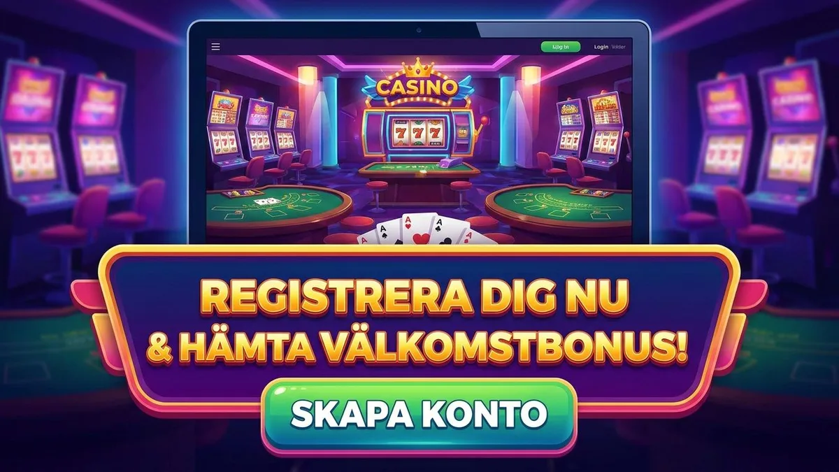 Registrera dig med bonus